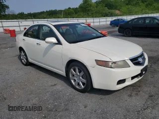 2005 Acura TSX with VIN JH4CL96975C035489, listed as a Copart auction lot 59174225 with 208,042 mi miles and Salvage title. Bid and sale history available at DreamBid. Image 4.