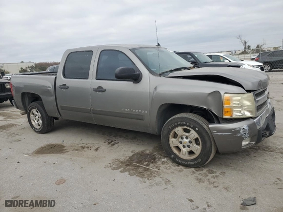2007 Chevrolet Silverado 1500 LTZ with VIN 2GCEC13J271522313, listed as a Copart auction lot 41642005 with 209,021 mi miles and Clean Title. Bid and sale history available at carsss.com. Image 4.