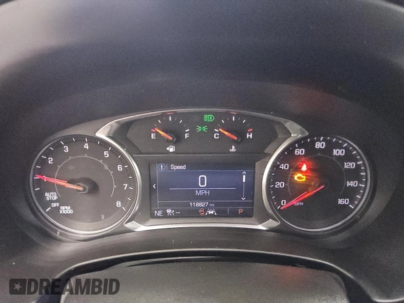 2021 GMC Terrain SLE with VIN 3GKALMEV6ML369126, listed as a Copart auction lot 60370065 with 118,827 mi miles and Clean title. Bid and sale history available at DreamBid. Image 9.