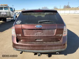2010 Ford Edge Limited with VIN 2FMDK4KC1ABB39141, listed as a Copart auction lot 47001095 with 126,583 mi miles and Salvage Title. Bid and sale history available at carsss.com. Image 6.