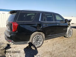 2023 GMC Yukon Denali Ultimate with VIN 1GKS2EKL6PR449880, listed as a Copart auction lot 73294524 with 33,345 mi miles and Salvage Title. Bid and sale history available at carsss.com. Image 3.