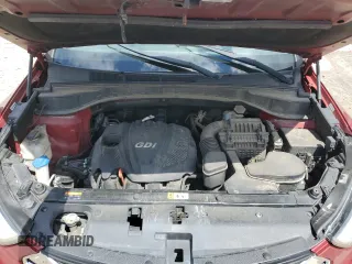 2014 Hyundai Santa Fe z VIN 5XYZU3LBXEG162407, wystawiony jako Copart lot #57793885 z przebiegiem 138 553 mil mil oraz Nie do naprawy • Non repairable. Historia ofert i sprzedaży dostępna na DreamBid. Obrazek 12.
