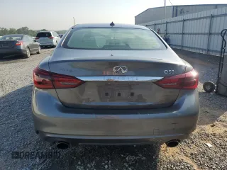 2018 Infiniti Q50 Luxe z VIN JN1EV7AP3JM350828, wystawiony jako Copart lot #56943575 z przebiegiem 39 686 mil mil oraz Szkoda całkowita • Salvage title. Historia ofert i sprzedaży dostępna na DreamBid. Obrazek 6.