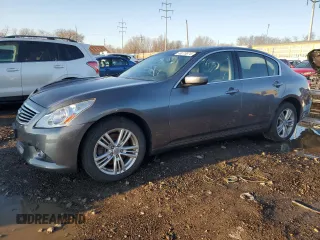 2012 Infiniti G25 x with VIN JN1DV6AR7CM860982, listed as a Copart auction lot 48275874 with 66,973 mi miles and Salvage Title. Bid and sale history available at carsss.com. Image 1.