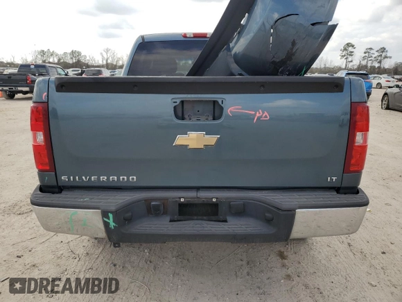 2007 Chevrolet Silverado 1500 Work Truck with VIN 2GCEC13C971601446, listed as a Copart auction lot 44167295 with 228,257 mi miles and Salvage Title. Bid and sale history available at DreamBid. Image 6.