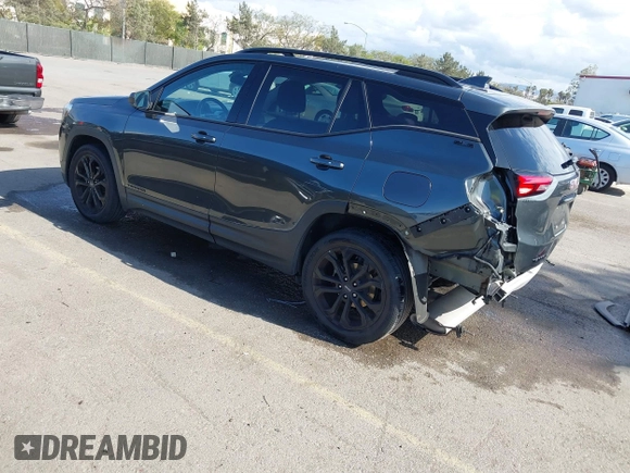2020 GMC Terrain SLE z VIN 3GKALMEV8LL157133, wystawiony jako IAAI lot #42031703 z przebiegiem 62 486 mil mil oraz . Historia ofert i sprzedaży dostępna na DreamBid. Obrazek 3.
