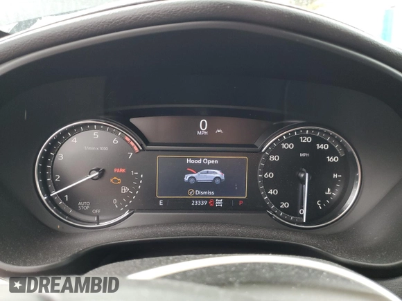 2020 Cadillac XT4 AWD Premium Luxury with VIN 1GYFZDR44LF051848, listed as a Copart auction lot 53104295 with 23,339 mi miles and Salvage Title. Bid and sale history available at DreamBid. Image 9.