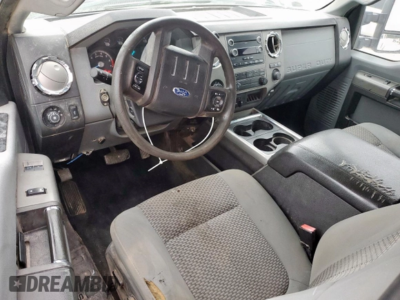 2012 Ford F-250 XL with VIN 1FT7X2B6XCEC97017, listed as a Copart auction lot 56932445 with 146,223 mi miles and Salvage title. Bid and sale history available at DreamBid. Image 8.