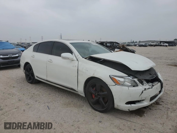 2008 Lexus GS 350 with VIN JTHBE96S680036213, listed as a Copart auction lot 49134665 with 104,614 mi miles and Clean Title. Bid and sale history available at carsss.com. Image 4.
