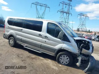 2015 Ford Transit XL with VIN 1FBZX2YM5FKA53431, listed as a IAAI auction lot 41642635 with Not Provided miles and . Bid and sale history available at DreamBid. Image 1.