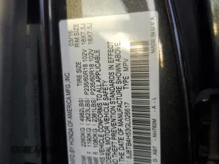 2016 Acura RDX Tech Pkg with VIN 5J8TB4H53GL026617, listed as a Copart auction lot 47829565 with 60,478 mi miles and Salvage Title. Bid and sale history available at carsss.com. Image 13.