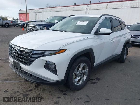 2023 Hyundai Tucson SEL with VIN 5NMJBCAE1PH284047, listed as a IAAI auction lot 41658005 with 16,521 mi miles. Bid and sale history available at carsss.com. Image 17.