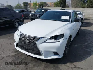 2015 Lexus IS 250 with VIN JTHCF1D2XF5021803, listed as a IAAI auction lot 41593893 with 109,086 mi miles. Bid and sale history available at carsss.com. Image 6.