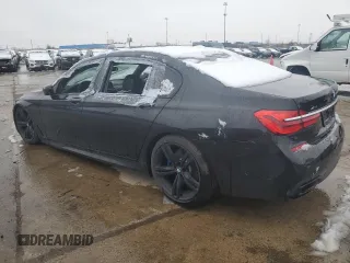 2017 BMW 7 Series ALPINA B7 xDrive with VIN WBA7F2C59HG421280, listed as a Copart auction lot 52609505 with 49,301 mi miles and Clean Title. Bid and sale history available at carsss.com. Image 2.