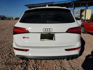 2014 Audi SQ5 Premium Plus with VIN WA1CGAFP5EA113196, listed as a Copart auction lot 87652935 with 133,343 mi miles and Salvage Title. Bid and sale history available at carsss.com. Image 6.