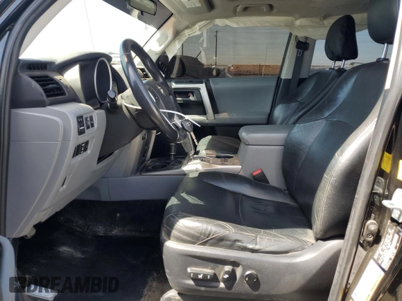 2011 Toyota 4Runner Trail with VIN JTEBU5JR7B5039144, listed as a Copart auction lot 55885955 with 182,980 mi miles and Salvage title. Bid and sale history available at DreamBid. Image 7.