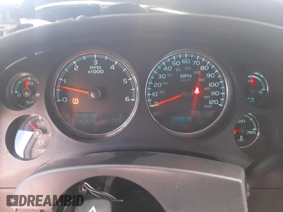 2011 Chevrolet Suburban LT with VIN 1GNSCJE05BR362782, listed as a Copart auction lot 79699964 with 231,534 mi miles and Salvage Title. Bid and sale history available at carsss.com. Image 9.