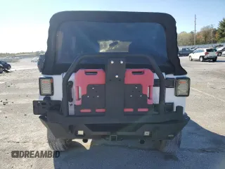 2018 Jeep Wrangler Unlimited Sahara with VIN 1C4BJWEG3JL834357, listed as a Copart auction lot 76314644 with 63,458 mi miles and Non repairable. Bid and sale history available at DreamBid. Image 6.