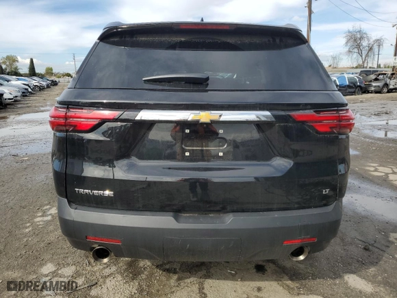2023 Chevrolet Traverse LT Cloth with VIN 1GNERGKW8PJ326548, listed as a Copart auction lot 42641565 with 6,872 mi miles and Salvage Title. Bid and sale history available at carsss.com. Image 6.
