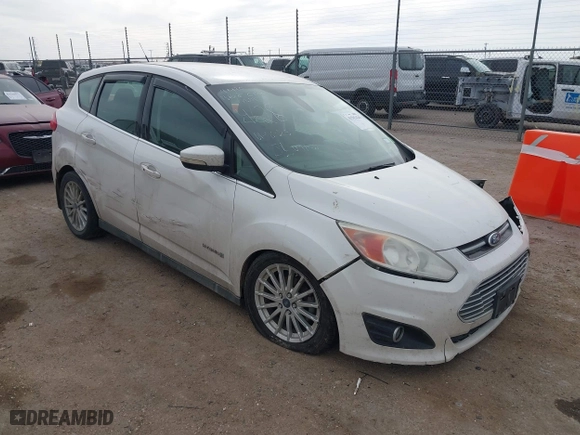 2013 Ford C-Max Hybrid SEL with VIN 1FADP5BU7DL544628, listed as a IAAI auction lot 41583426 with 230,761 mi miles. Bid and sale history available at carsss.com. Image 1.
