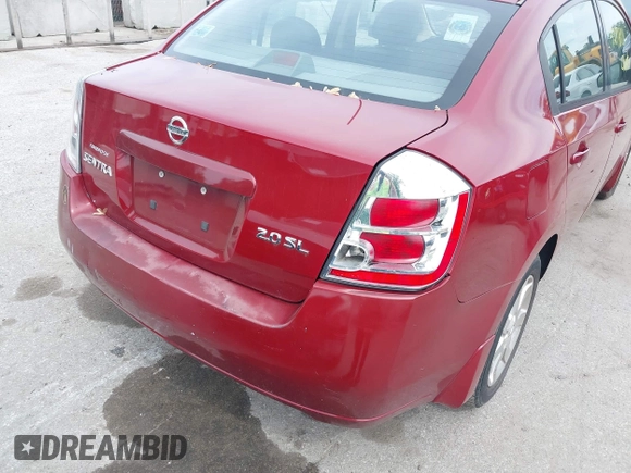 2007 Nissan Sentra 2.0 with VIN 3N1AB61E17L607262, listed as a IAAI auction lot 42191601 with 279,556 mi miles and . Bid and sale history available at DreamBid. Image 6.