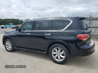 2014 Infiniti QX80 z VIN JN8AZ2NF5E9556153, wystawiony jako Copart lot #56541445 z przebiegiem 188 277 mil mil oraz Czysty tytuł • Clean title. Historia ofert i sprzedaży dostępna na DreamBid. Obrazek 2.