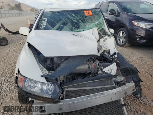 2008 Honda Civic Cpe Si with VIN 2HGFG21548H701015, listed as a Copart auction lot 70387984 with 0 mi miles and Salvage Title. Bid and sale history available at carsss.com. Image 5.