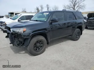 2018 Toyota 4Runner SR5 with VIN JTEBU5JR9J5593798, listed as a Copart auction lot 49650625 with 137,350 mi miles and Salvage Title. Bid and sale history available at carsss.com. Image 1.