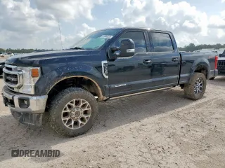 2021 Ford F-250 XL with VIN 1FT7W2BT6MEC47760, listed as a Copart auction lot 61908225 with 111,015 mi miles and Salvage title. Bid and sale history available at DreamBid. Image 1.