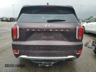 2020 Hyundai Palisade Limited with VIN KM8R5DHE0LU066511, listed as a Copart auction lot 58462025 with 97,295 mi miles and Salvage title. Bid and sale history available at DreamBid. Image 6.