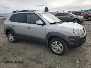 2007 Hyundai Tucson SE with VIN KM8JN72D07U616682, listed as a Copart auction lot 49996835 with 169,288 mi miles and Salvage Title. Bid and sale history available at carsss.com. Image 4.