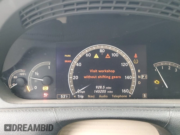 2007 Mercedes-Benz CL 550 z VIN WDDEJ71X87A001883, wystawiony jako Copart lot #82339744 z przebiegiem 145 205 mil mil oraz Czysty tytuł • Clean title. Historia ofert i sprzedaży dostępna na DreamBid. Obrazek 9.