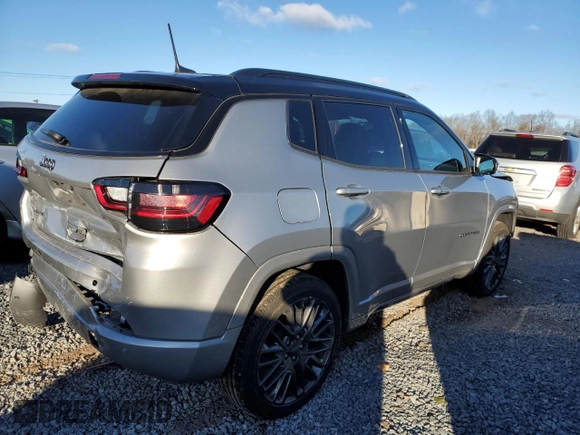 2023 Jeep Compass (RED) Edition with VIN 3C4NJDCN8PT547158, listed as a Copart auction lot 83790274 with 8,095 mi miles and Salvage Title. Bid and sale history available at carsss.com. Image 3.