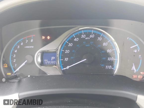 2013 Toyota Sienna XLE with VIN 5TDDK3DC5DS067049, listed as a IAAI auction lot 41650425 with 128,380 mi miles and . Bid and sale history available at DreamBid. Image 7.