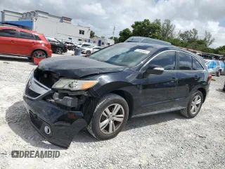 2013 Acura RDX Tech Pkg with VIN 5J8TB3H59DL015174, listed as a Copart auction lot 51805585 with 78,497 mi miles and Salvage Title. Bid and sale history available at carsss.com. Image 1.