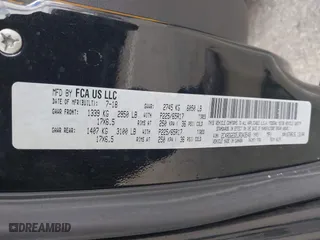 2018 Dodge Grand Caravan GT with VIN 2C4RDGEG5JR343548, listed as a IAAI auction lot 42053156 with 155,798 mi miles. Bid and sale history available at carsss.com. Image 9.