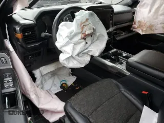 2023 Ford F-150 XL with VIN 1FTFW1E50PFA81169, listed as a Copart auction lot 55646095 with Not provided miles and Salvage title. Bid and sale history available at DreamBid. Image 8.