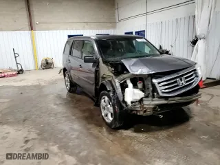 2014 Honda Pilot EX-L with VIN 5FNYF4H54EB008698, listed as a Copart auction lot 47795505 with 125,488 mi miles and Salvage Title. Bid and sale history available at carsss.com. Image 15.