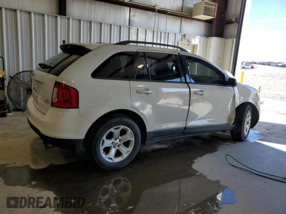 2013 Ford Edge SEL with VIN 2FMDK3J92DBB42232, listed as a Copart auction lot 49133005 with 204,875 mi miles and Salvage Title. Bid and sale history available at carsss.com. Image 3.