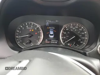 2022 Infiniti Q50 Red Sport 400 with VIN JN1FV7DP7NM370229, listed as a Copart auction lot 55123274 with 36,057 mi miles and Salvage Title. Bid and sale history available at DreamBid. Image 9.