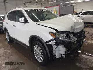 2018 Nissan Rogue SV with VIN KNMAT2MV3JP502166, listed as a IAAI auction lot 41555102 with 77,587 mi miles and . Bid and sale history available at DreamBid. Image 1.