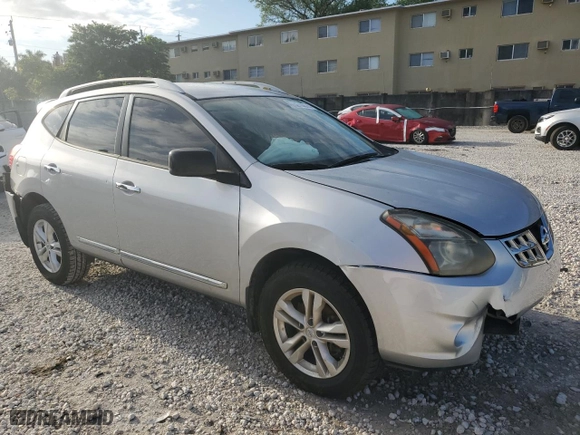 2015 Nissan Rogue Select S with VIN JN8AS5MT7FW652172, listed as a Copart auction lot 52720515 with 97,027 mi miles and Clean Title. Bid and sale history available at carsss.com. Image 4.