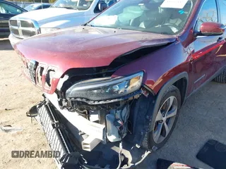 2019 Jeep Cherokee Limited with VIN 1C4PJLDB5KD185344, listed as a IAAI auction lot 41337442 with 88,878 mi miles and . Bid and sale history available at DreamBid. Image 6.