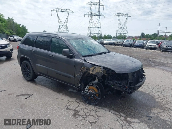 2021 Jeep Grand Cherokee Laredo X with VIN 1C4RJFAG6MC774728, listed as a IAAI auction lot 42270184 with 27,021 mi miles and . Bid and sale history available at DreamBid. Image 1.