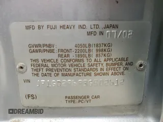 2003 Subaru Impreza WRX z VIN JF1GD29693G502612, wystawiony jako Copart lot #59240345 z przebiegiem 138 915 mil mil oraz Czysty tytuł • Clean title. Historia ofert i sprzedaży dostępna na DreamBid. Obrazek 12.