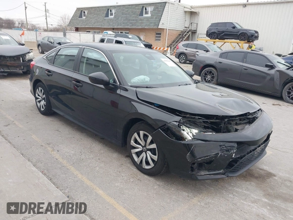 2024 Honda Civic LX z VIN 2HGFE2F25RH578413, wystawiony jako IAAI lot #41991185 z przebiegiem 15 368 mil mil oraz . Historia ofert i sprzedaży dostępna na DreamBid. Obrazek 1.