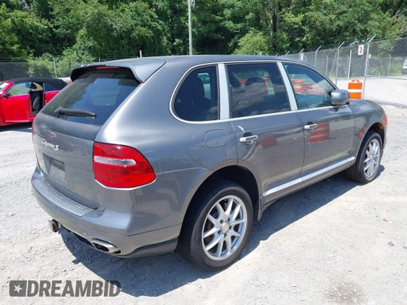 2008 Porsche Cayenne S with VIN WP1AB29P78LA40143, listed as a IAAI auction lot 42579740 with 176,694 mi miles and . Bid and sale history available at DreamBid. Image 4.