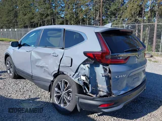 2022 Honda CR-V EX-L with VIN 5J6RT6H80NL020258, listed as a IAAI auction lot 42068846 with 23,100 mi miles and . Bid and sale history available at DreamBid. Image 6.
