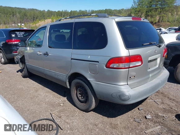 2002 Toyota Sienna CE with VIN 4T3ZF19C02U422910, listed as a IAAI auction lot 41815071 with 267,488 mi miles. Bid and sale history available at carsss.com. Image 3.