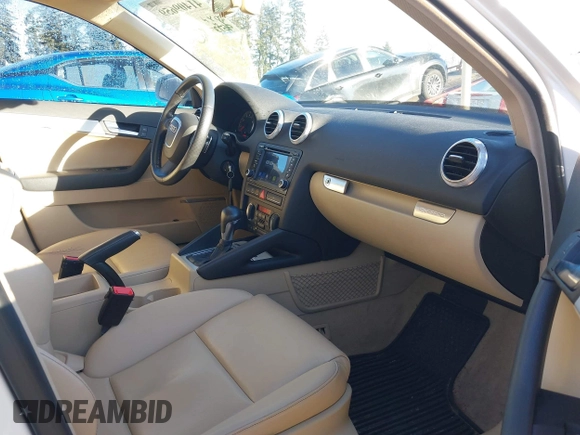 2006 Audi A3 S-Line with VIN WAUKD78P76A116223, listed as a IAAI auction lot 41409659 with 96,735 mi miles. Bid and sale history available at carsss.com. Image 5.